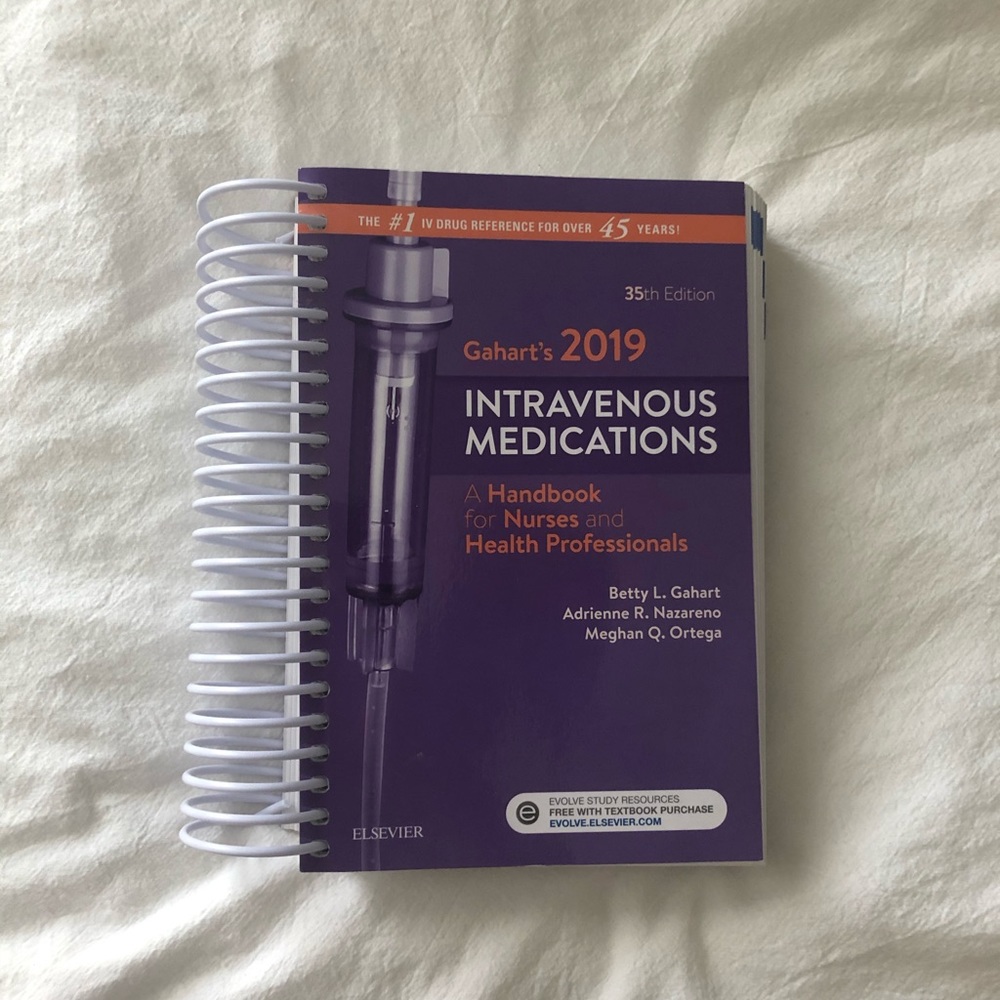 *BRAND NEW* Intravenous Medications Book